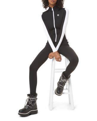 michael kors color block ski suit